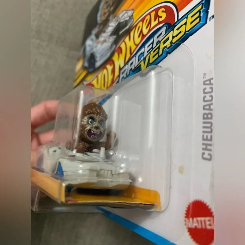 Hot Wheels Star Wars Chewbacca Racer Verse Race Car Toy Collectible NEW